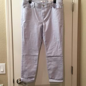 LC Cuffed Skinny Ankle Jeans